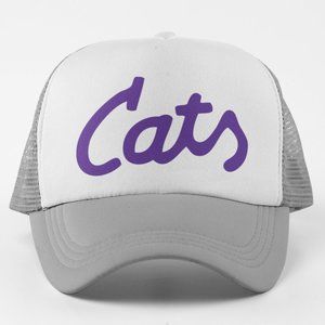 NEW Kansas State Wildcats 1988 Script Foam Trucker Mesh Snapback Hat 2TONE GRAY